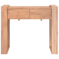 Table console 90x35x75 cm Bois de teck solide 