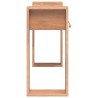 Table console 90x35x75 cm Bois de teck solide 