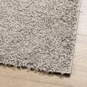 Tapis shaggy PAMPLONA poils longs moderne beige 240x340 cm 
