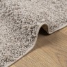 Tapis shaggy PAMPLONA poils longs moderne beige 240x340 cm 