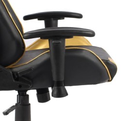Chaise de jeu pivotante Doré PVC 