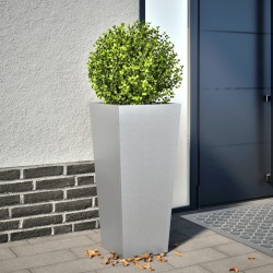 Jardinière 35x35x75 cm acier galvanisé 