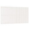Tête de lit murale Blanc 159,5x3x90 cm Bois massif de pin 
