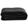 Tapis de tente 400x700 cm Noir PEHD 