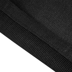 Tapis de tente 400x700 cm Noir PEHD 