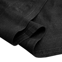 Tapis de tente 400x700 cm Noir PEHD 