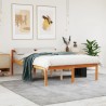 Lit pour personne âgée sans matelas 140x190 cm bois pin massif 