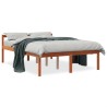 Lit pour personne âgée sans matelas 140x190 cm bois pin massif 