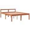 Lit pour personne âgée sans matelas 140x190 cm bois pin massif 