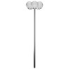 Lampadaire de jardin 3 lampes 220 cm 