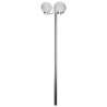 Lampadaire de jardin 3 lampes 220 cm 