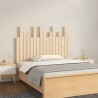 Tête de lit murale 108x3x80 cm Bois massif de pin 