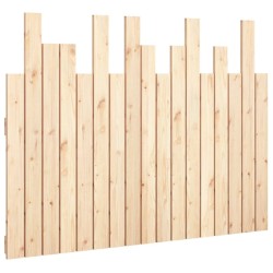 Tête de lit murale 108x3x80 cm Bois massif de pin 