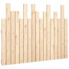 Tête de lit murale 108x3x80 cm Bois massif de pin 