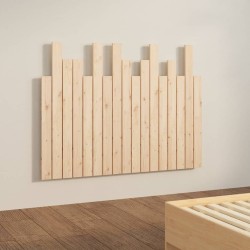 Tête de lit murale 108x3x80 cm Bois massif de pin 