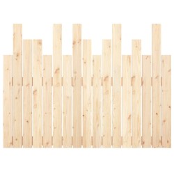 Tête de lit murale 108x3x80 cm Bois massif de pin 
