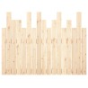 Tête de lit murale 108x3x80 cm Bois massif de pin 