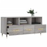 Meuble TV sonoma gris 102x36x50 cm bois d'ingénierie 