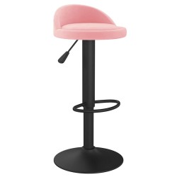 Tabouret de bar Rose Velours 