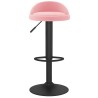 Tabouret de bar Rose Velours 