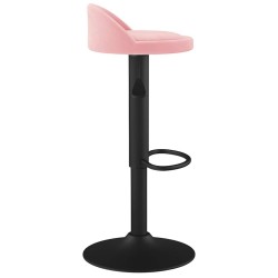 Tabouret de bar Rose Velours 