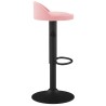 Tabouret de bar Rose Velours 