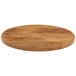 Dessus de table Ø 60x2,5 cm rond bois de manguier massif 