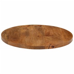 Dessus de table Ø 60x2,5 cm rond bois de manguier massif 
