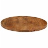 Dessus de table Ø 60x2,5 cm rond bois de manguier massif 