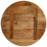 Dessus de table Ø 60x2,5 cm rond bois de manguier massif 