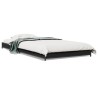 Cadre de lit sans matelas noir 100x200 cm 