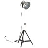 Lampe de bureau 25 W argent vintage 35x35x65/95 cm E27 