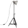 Lampe de bureau 25 W argent vintage 35x35x65/95 cm E27 