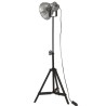 Lampe de bureau 25 W argent vintage 35x35x65/95 cm E27 