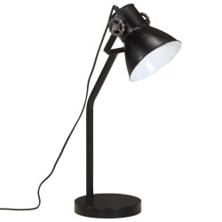 Lampe de bureau 25 W noir 17x17x60 cm E27 