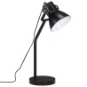 Lampe de bureau 25 W noir 17x17x60 cm E27 