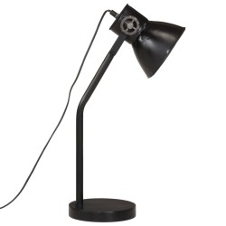 Lampe de bureau 25 W noir 17x17x60 cm E27 