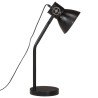 Lampe de bureau 25 W noir 17x17x60 cm E27 