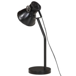 Lampe de bureau 25 W noir 17x17x60 cm E27 