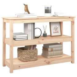 Table console 110x40x74 cm Bois massif de pin 