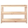 Table console 110x40x74 cm Bois massif de pin 