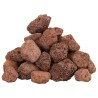 Roches volcaniques 25 kg rouge 3-5 cm 