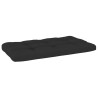 Canapé d'angle palette de jardin Gris Bois de pin imprégné 