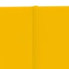Panneaux muraux 12 pcs Jaune 60x30 cm Velours 2,16 m² 