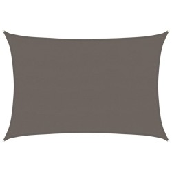 Voile d'ombrage 160 g/m² Anthracite 5x6 m PEHD 
