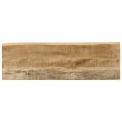 Table console à live edge 105x33x76 cm bois de manguier massif 
