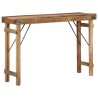 Table Console110x35x76 cm en Bois Massif Récupéré 