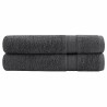 Serviettes de qualité supérieure SOLUND 2 pcs anthracite 