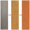 Panneaux de toiture 12 pcs rouillé 60x44 cm Acier corten 