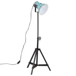 Lampadaire 25 W bleu délavé 35x35x65/95 cm E27 
